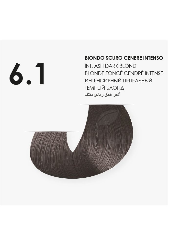 بروسيل صبغه شعر كريمي أشقر غامق رمادي مكثف رقم 6.1 - Image 2