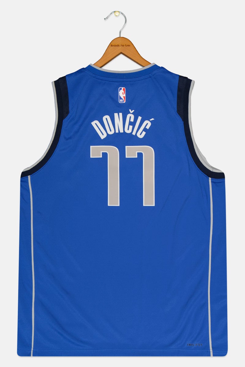 Nike قميص نايك × NBA للأطفال الأولاد دالاس مافريكس، أزرق - Image 2