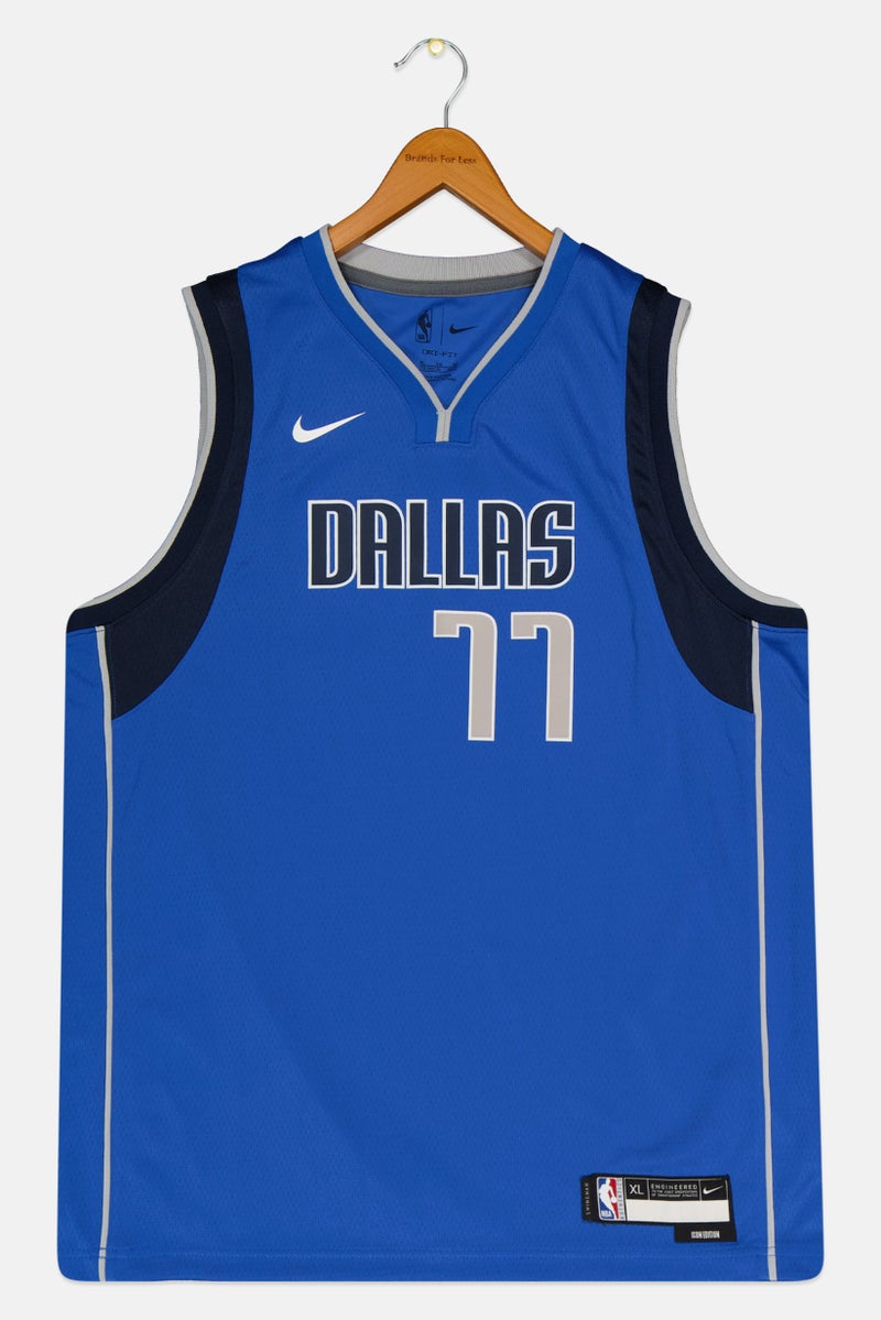 Nike قميص نايك × NBA للأطفال الأولاد دالاس مافريكس، أزرق - Image 1