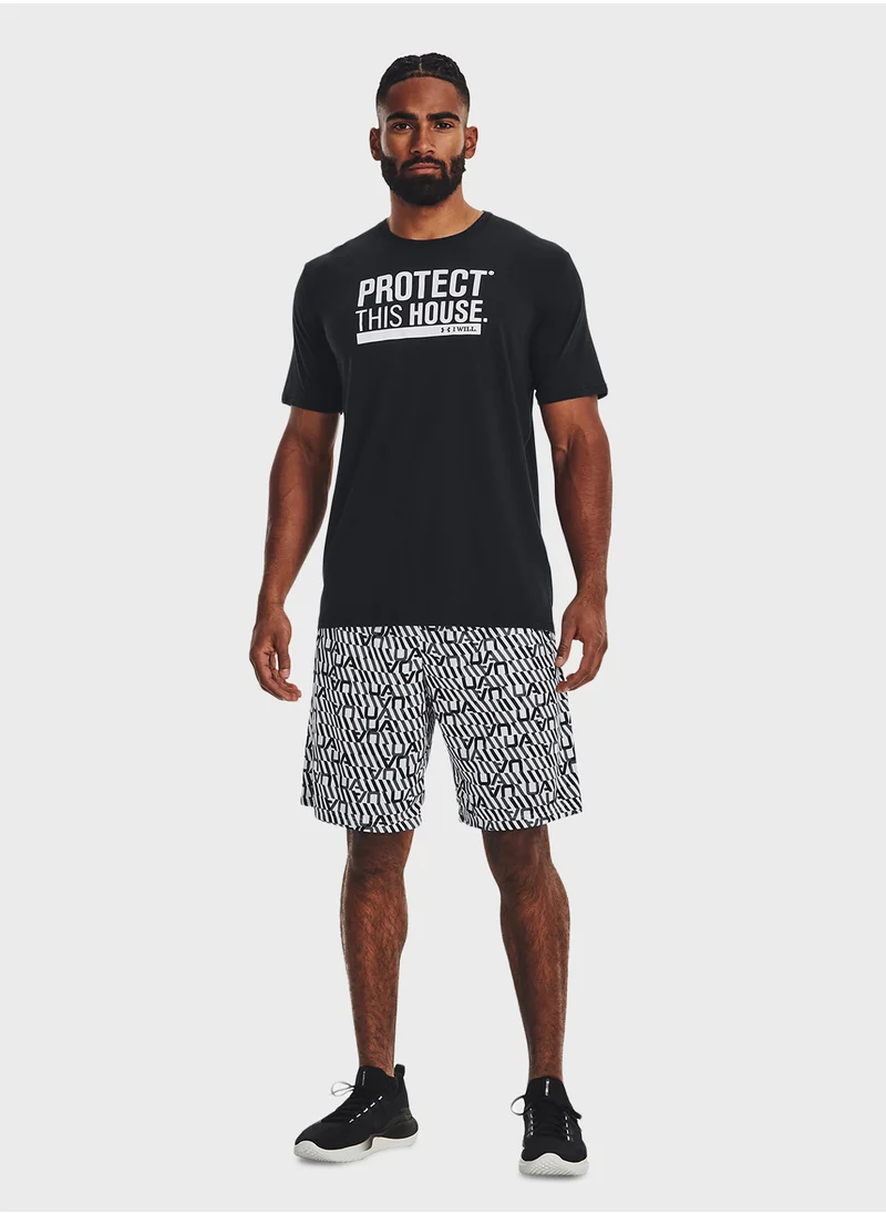 UNDER ARMOUR Protect This House Short Sleeve T-shirt