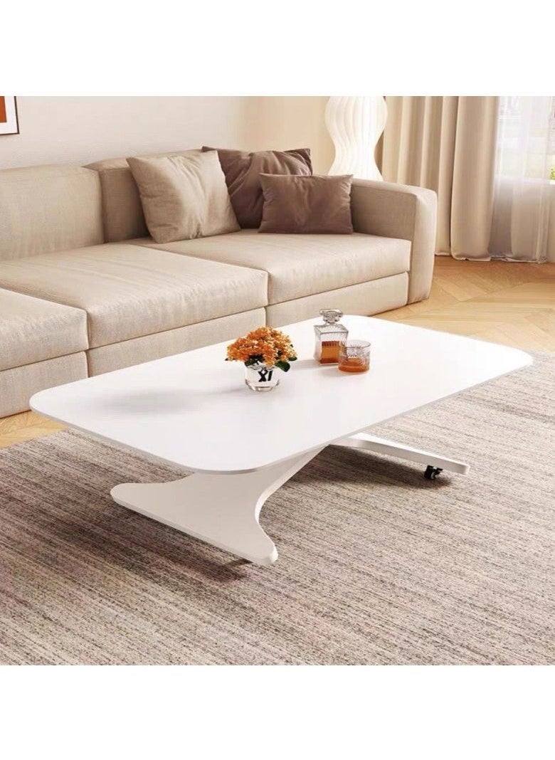 Generic Italian Minimalist Multi-Functional Rock Slate Lifting Table Dual-Purpose Household Small Living Room Tea Table 