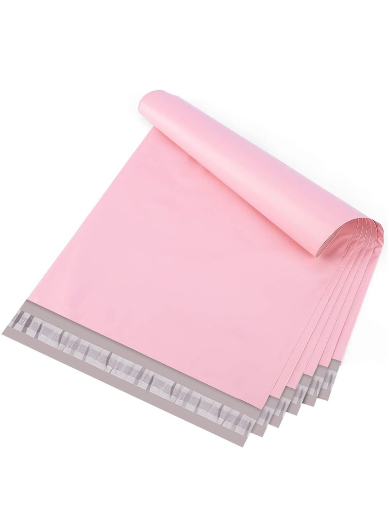 phomemo Plastic Envelope Bag, 100pcs Pink Self-Seal Adhesive Courier Storage Bags, Plastic Poly Envelope Mailer Postal, Waterproof and Tear-Proof Shipping Envelopes,Strong Thick Shipping Mailing Bags (Pink) (32 * 45cm)  - Image 1