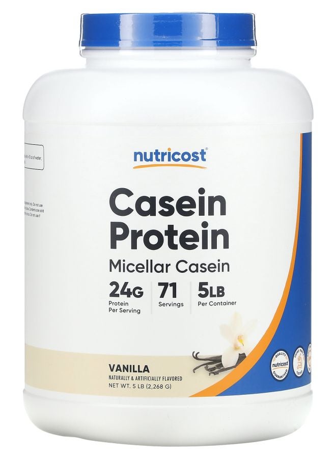 Casein Protein Vanilla 5 lb (2268 g)