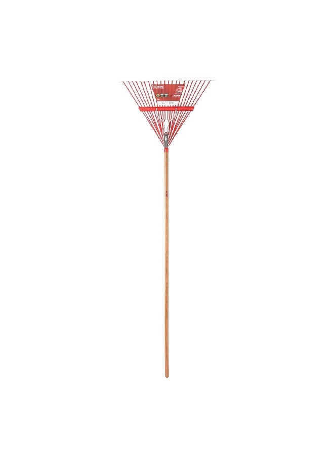 ACE Leaf Collecting Spring Brace Rake Beige and Red 55.88 cm EMXC-22-ACE  - Image 4