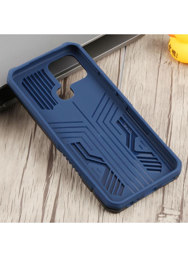 زبون جراب لهاتف Infinix Smart 6 Armor Warrior مقاوم للصدمات مصنوع من مادة البولي يوريثين الحراري + مادة البولي يوريثان الحراري - Image 3