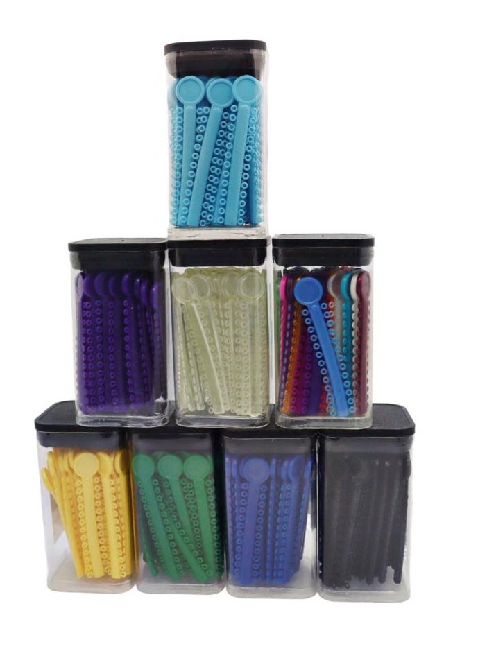 KME - Ligature ties -Green color - Image 1