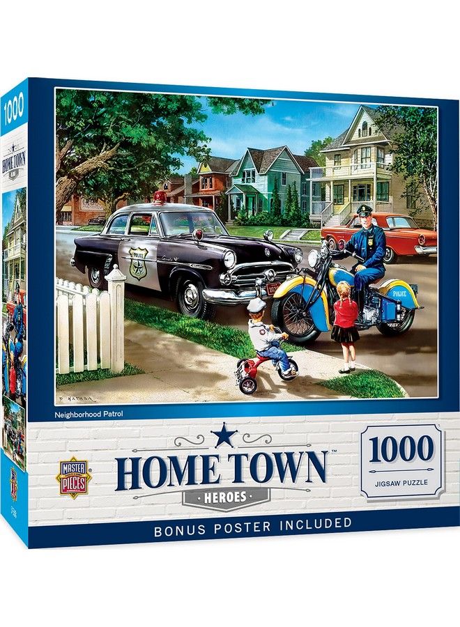 MasterPieces 1000 Piece Jigsaw Puzzle For Adults Family Or Kids Neighborhood Patrol 19.25"X26.75" - Image 1