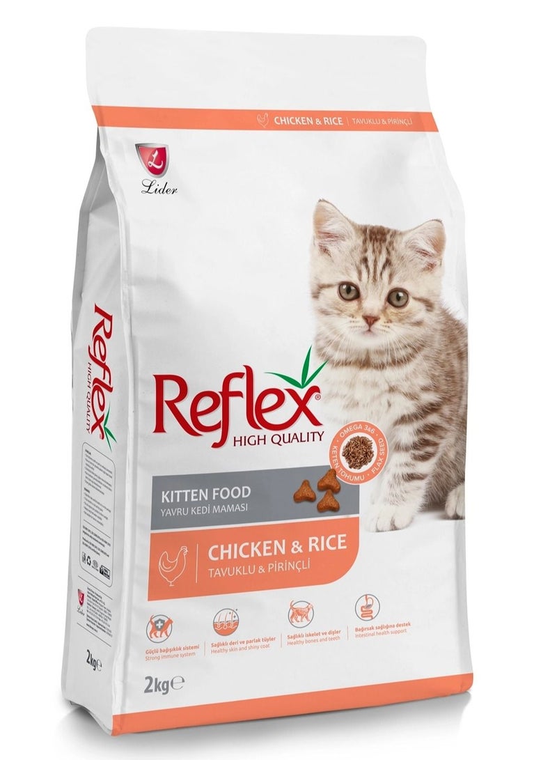 REFLEX Kitten Food with Chicken and Rice 2 kg