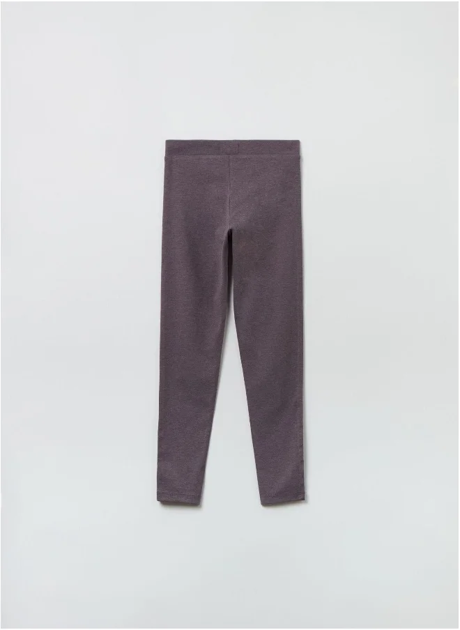 او في اس Ovs Stretch Leggings With Raised Seams