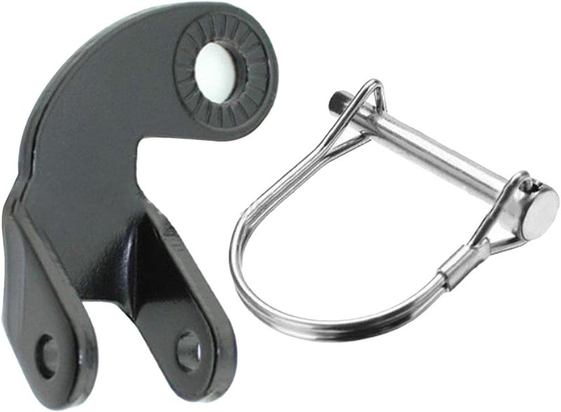 klarako Bike Trailer Hitch Bicycle Stainless Steel 12MM Hitch Coupler Compatible with Burley Trailers Adapter Replacement Connect to Pets Stroller - Image 1