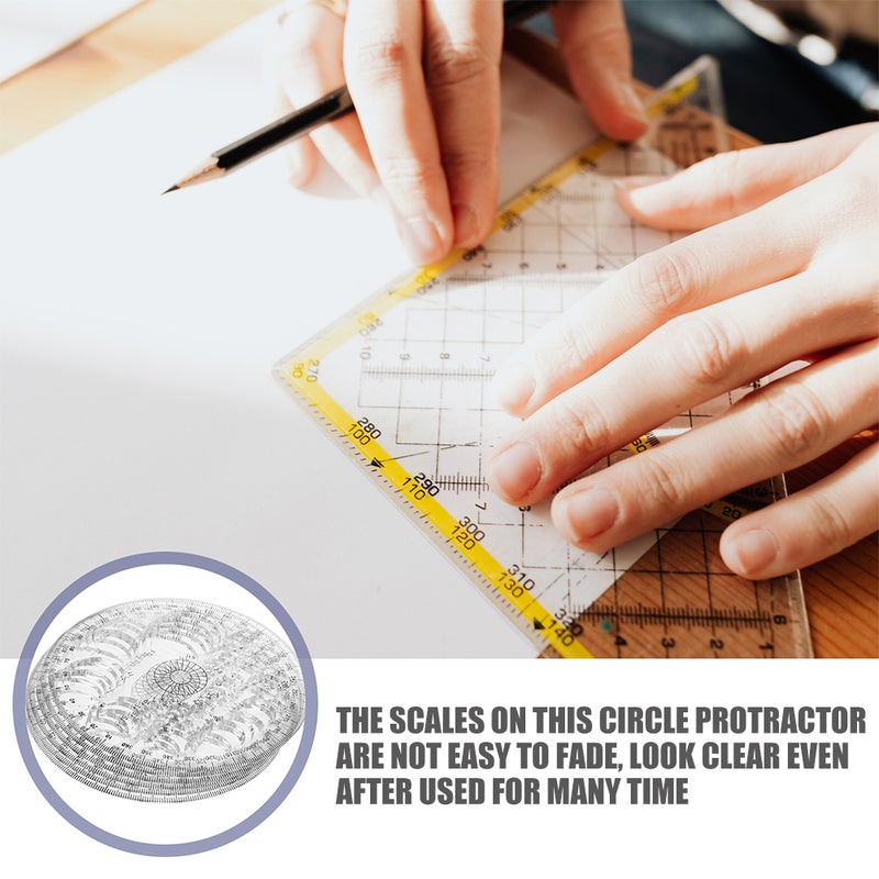 High-Quality Circular Protractor for Efficient Angle Measurements in Various Applications - Image 5