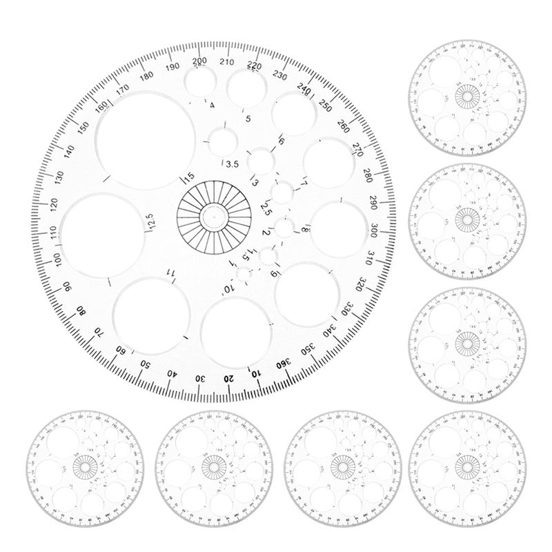 High-Quality Circular Protractor for Efficient Angle Measurements in Various Applications - Image 1