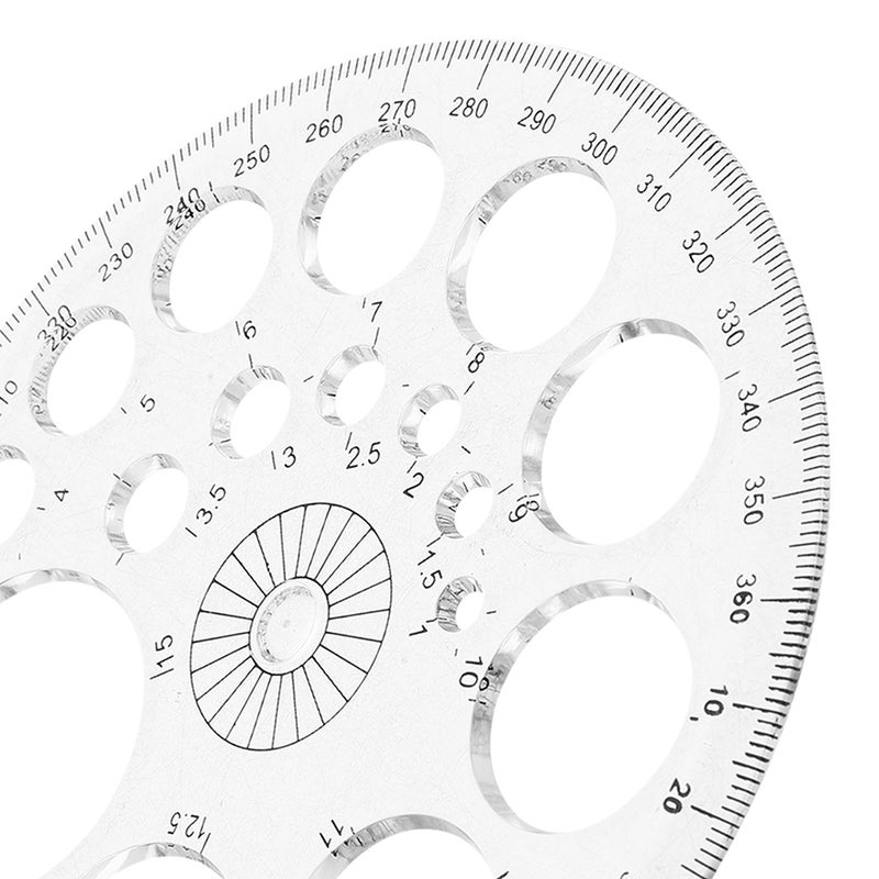 High-Quality Circular Protractor for Efficient Angle Measurements in Various Applications - Image 4