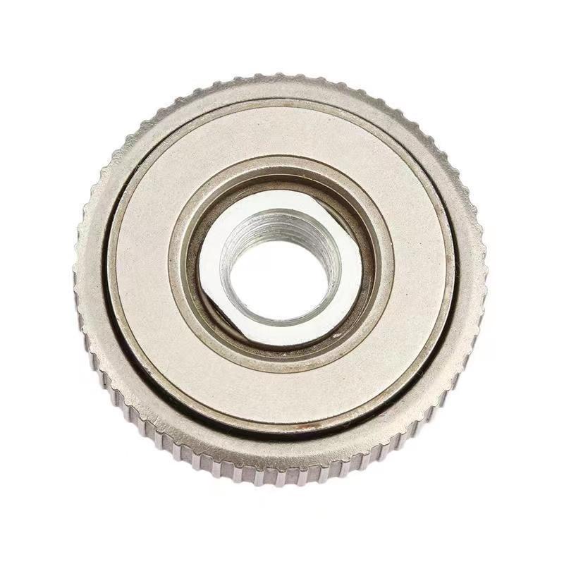 Cross-border angle grinder M14 self-locking platen grinder platen portable fast clamp locking polishing machine lower platen(M14 self-locking pressure plate A -120g) - Image 1