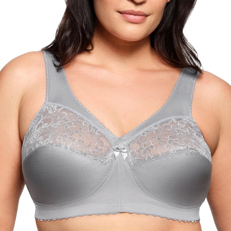 Glamorise Full Figure Plus Size MagicLift Original Support Bra Wirefree #1000 - Image 1