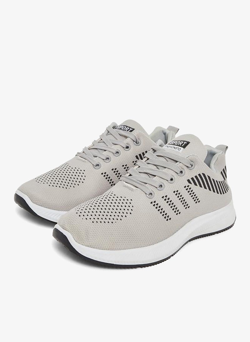 ستايلي اكتيف سنيكرز برباط وتفاصيل مطبوعة - Image 2