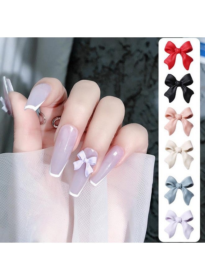 Furimuk 200 Pcs Bow Nail Charms Colorful 3D Bowknot Nail Art Accessories for Acrylic Nails Cute Resin Butterfly DIY Manicure Decoration Tips, Nail Art Crafts - Image 3