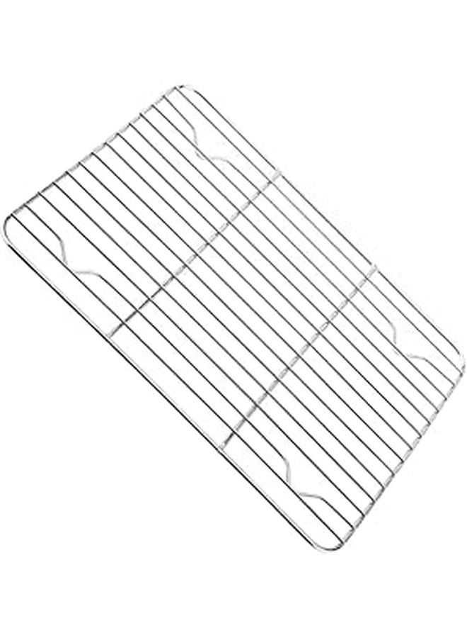 Stainless Steel Baking Cooling Rack for Air Fryer and Oven Non Stick Easy to Clean - Image 1