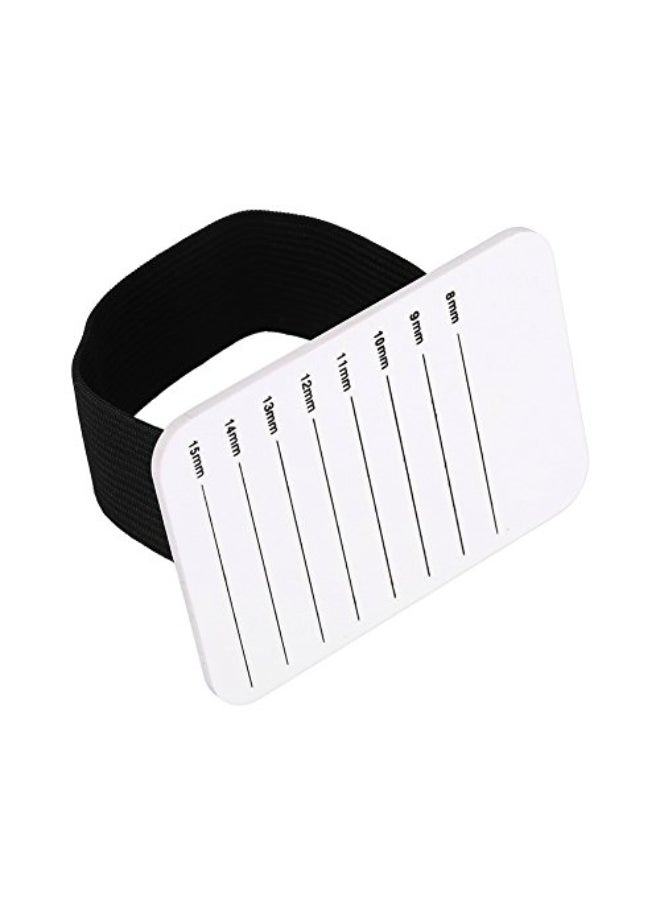Alucy Eyelash Extension Supplies 815Mm Makeup Eyelash Tray Strip Stand Eyelash Extension Hand Plate Lashes Grafting Holder Eyelash Extension Tray Holder - Image 1