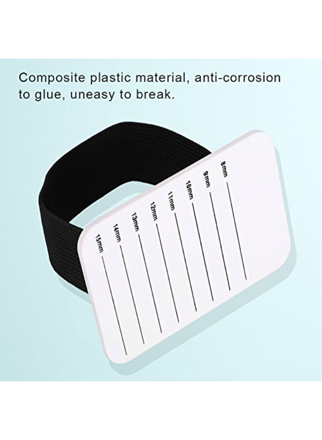 Alucy Eyelash Extension Supplies 815Mm Makeup Eyelash Tray Strip Stand Eyelash Extension Hand Plate Lashes Grafting Holder Eyelash Extension Tray Holder - Image 4