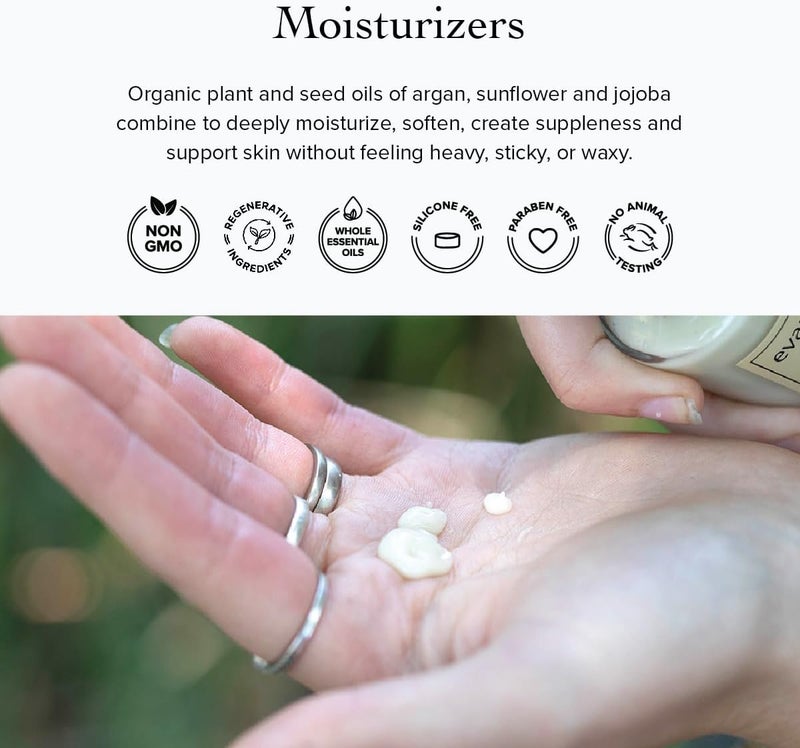 Evanhealy Lavender Argan Light Moisturizer - Vegan Light Moisture Replenishing Fluid for All Skin Types, 2 Ounces - Image 4