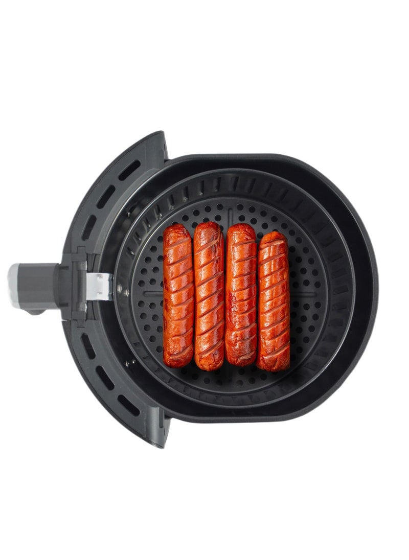 Homemaker - Home Maker Air Fryer 3.5 Liter, 1400 W, Rapid Air Circulate System, Timer & Temperature Control, Over Heat Protection, Non-stick & Removable Basket, Black - Image 1