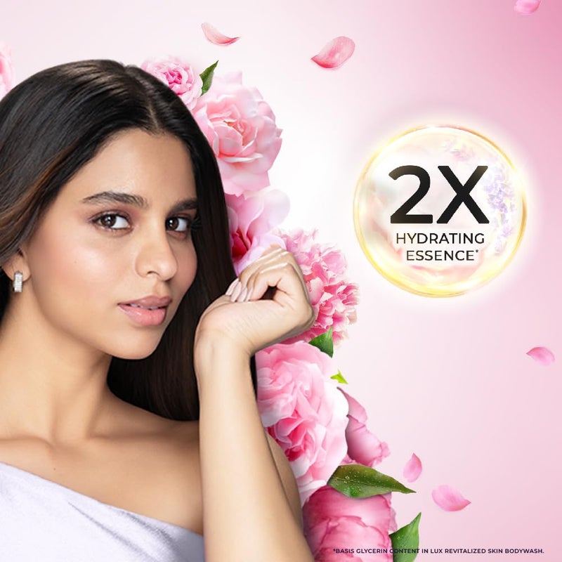 LUX Bodywash French Rose & Almond Oil - 245 ml / 8.28 Fl.Oz - Image 2