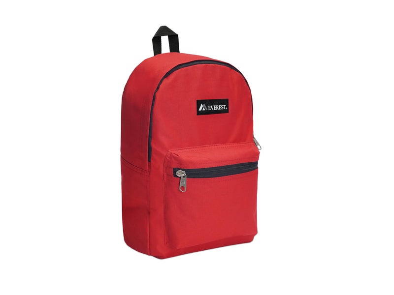 Everest Luggage Basic Backpack Red Medium - Image 2