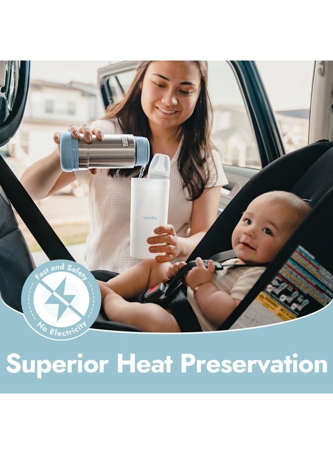 Papablic Mini Portable Travel Baby Bottle Warmer - Image 2