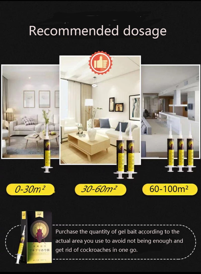 Kenzs Cockroach Gel Bait 10gNon-toxic artifact to eliminate cockroaches in the entire nest - Image 2