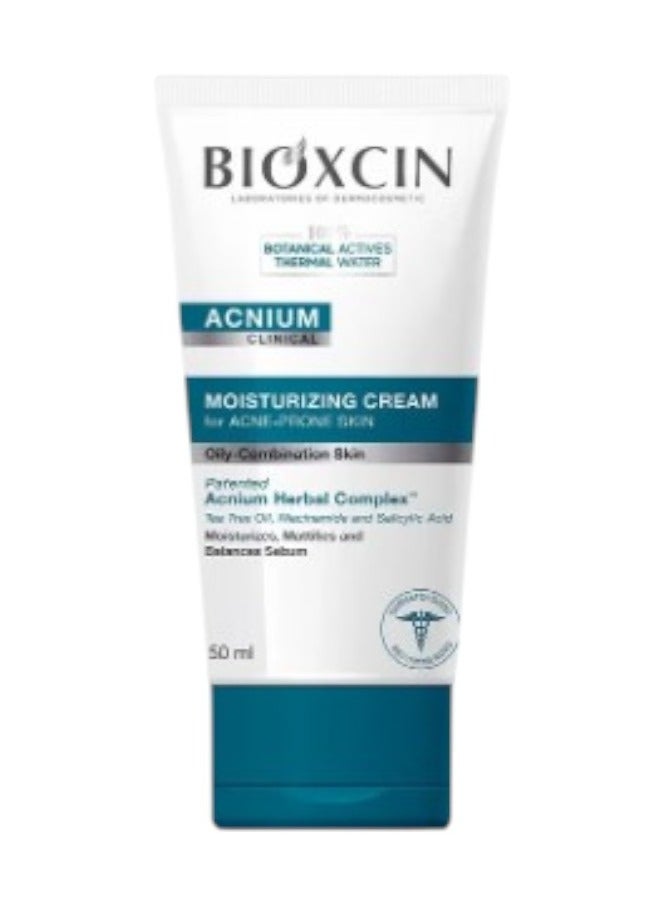 بيوكسين كريم مرطب من سلسلة ACNIUM للبشرة المعرضة لحب الشباب - 50 مل - Image 1