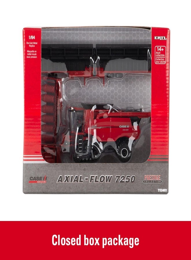 Ertl 1/64 Case IH 7250 Tracked Combine with Corn & Grain Heads Prestige Collection 44327 - Image 5