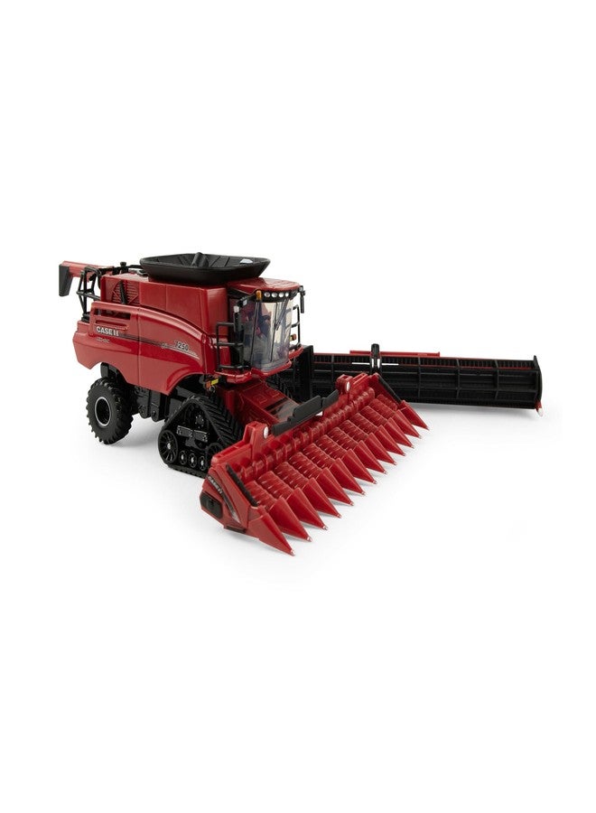Ertl 1/64 Case IH 7250 Tracked Combine with Corn & Grain Heads Prestige Collection 44327 - Image 1