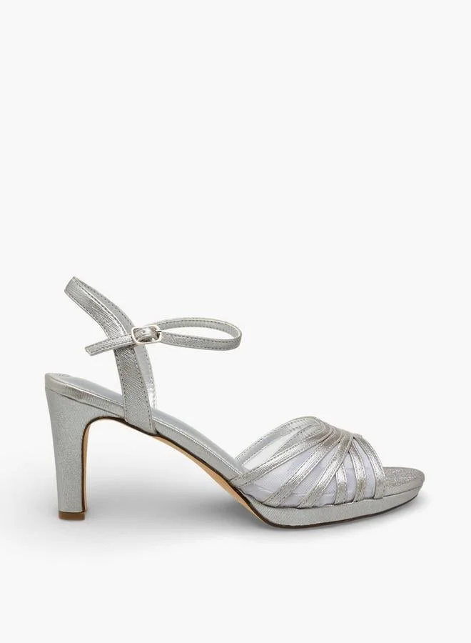 فلورا بيلا من شو إكسبرس Flora Bella Women Strappy Cone Heel Sandals