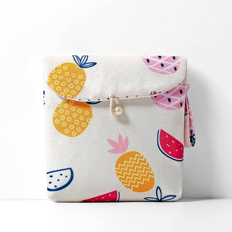4pcs Napkin Storage Bag Menstrual Pad Storage Bag Napkin Holder - Image 5