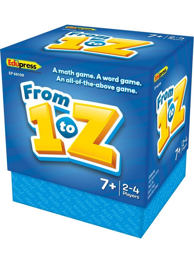 Teacher Created Resources from 1 to Z Card Game (EP66109) - Image 1