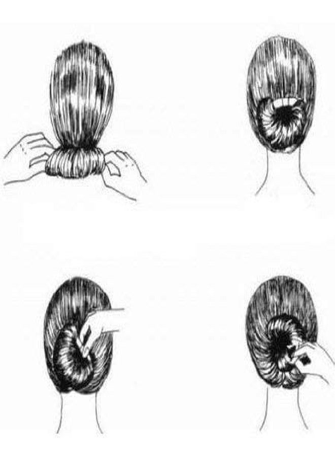 GLAN Hair Juda Twister/lock accessory Quick Easy Professional Bun Maker Tool Twisting Hair Lock Bun Accessories for Women and Girls - Set of 6Pcs - Image 5