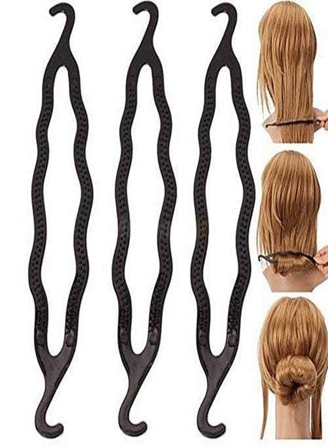 GLAN Hair Juda Twister/lock accessory Quick Easy Professional Bun Maker Tool Twisting Hair Lock Bun Accessories for Women and Girls - Set of 6Pcs - Image 2