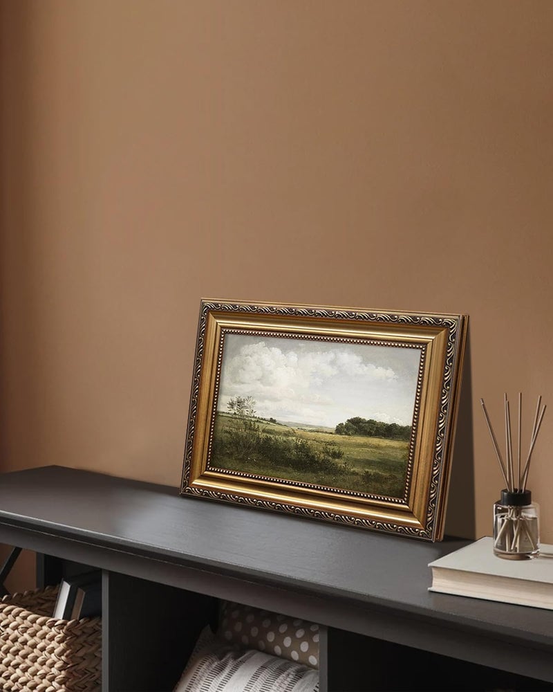 KBKBART Gold Framed Vintage Landscape Wall Art - Image 4