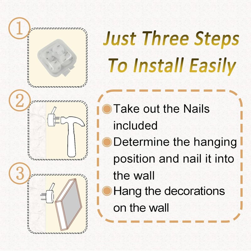 KBKBART Gold Framed Vintage Landscape Wall Art - Image 3