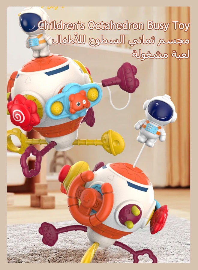 Baby  Montessori Toy,Baby  Early Education Toy,Baby Sensory Montessori Toys For Toddlers 1-3,Activity Cube for Baby, Baby Toy Ball, Baby Birthday Gift, Boy And Girl Education And Learning Toy - Image 1