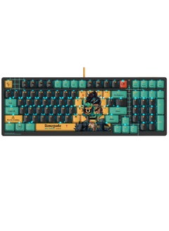 Bloody Alpha Optical Switch Performance Gaming Keyboard AT98, Adjustable Actuation Point, Gaming PBT Keycaps, 7 RGB Backlit Effects, Stealth Quiet Typing, Renegade Design  - Image 1
