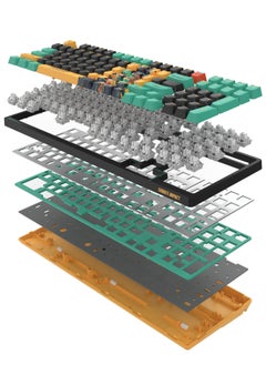 Bloody Alpha Optical Switch Performance Gaming Keyboard AT98, Adjustable Actuation Point, Gaming PBT Keycaps, 7 RGB Backlit Effects, Stealth Quiet Typing, Renegade Design  - Image 4