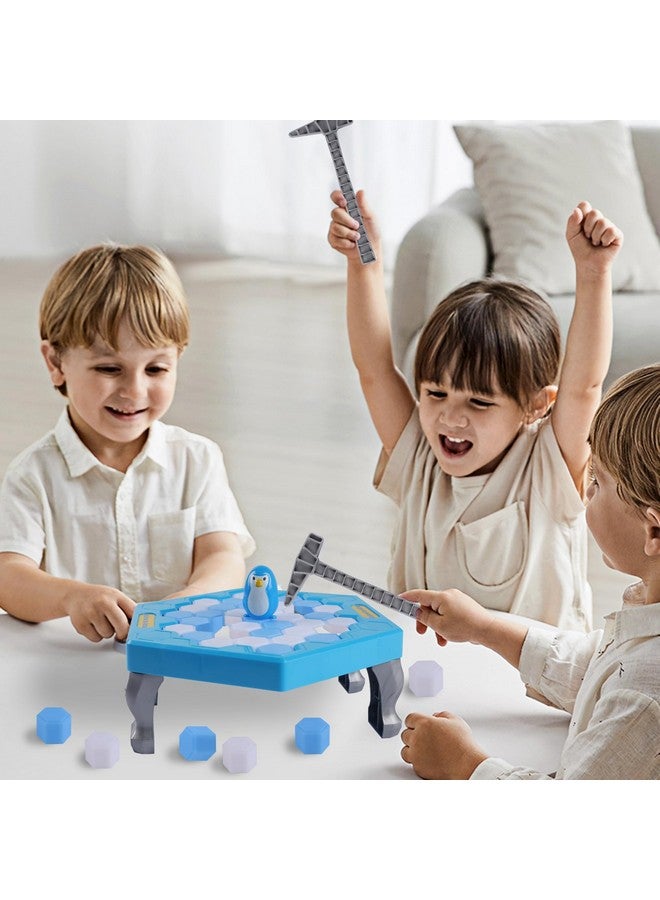 Dr.DuDu لعبة لوح كسر الجليد إنقاذ البطريق للأطفال من 4-8 سنوات، لعبة عائلية مضحكة إنقاذ البطريق على الجليد، لعبة فخ كسر الجليد للبطاريق، هدايا يوم الأطفال - Image 5