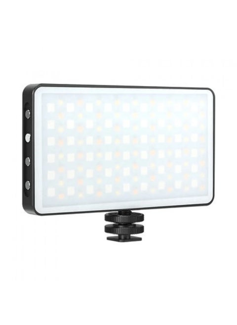 مامين RGBبلاس فوتوجرافي لايت Led-M1SE بنطاق لوني 2500-8500 ، عدد لمبات ليد 126 ، (10 وات) مع سعة بطارية 4000 مللي أمبير ، 220 جرام (الموديل: LED-M1SE)