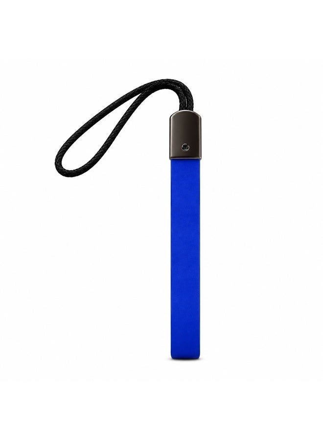 Mazda Car Keychain with Blue Silicone Strap and Braided Rope Loop, Durable Lightweight Key Holder for Car Keys, House Keys, Bags, Backpacks, Purses and Everyday Carry Accessory - Image 3