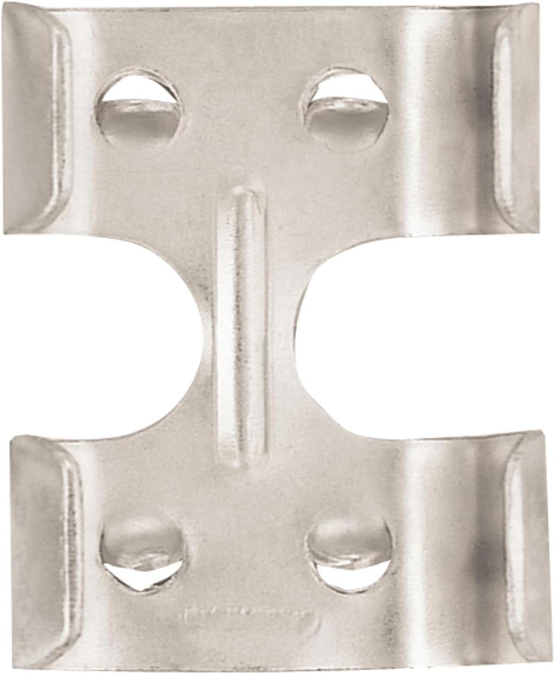 Double Rope Clamp, Zinc Plated, 1 x 1 7/8