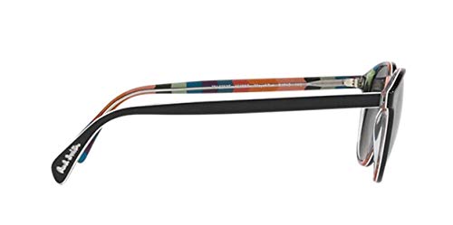 Paul Smith PM8263S - 161887 Sunglasses MAYALL ONYX/ARTISTS STRIPE W/GREY 51mm - Image 3