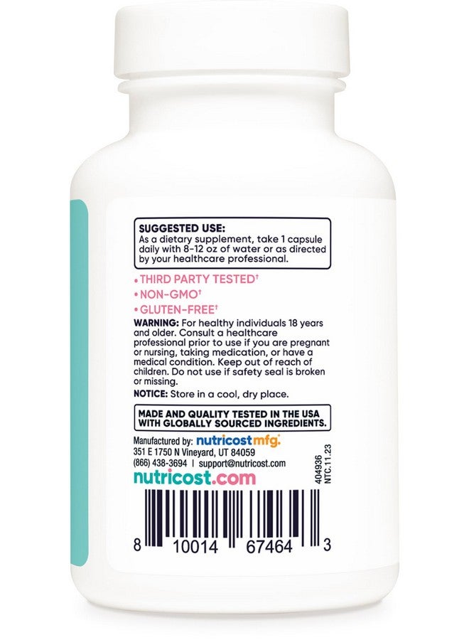 Nutricost Biotin for Women 10,000mcg 120 Capsules - with Folate & Collagen, Gluten Free & Non-GMO