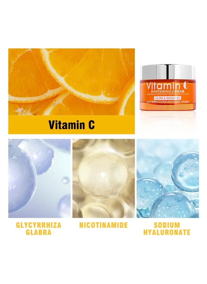 Vitamin С Cream Glow Moisturizing Hyaluronic Acid Nourishment Multi-Function Essence 50ml